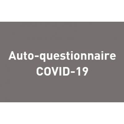 Auto-questionnaire COVID-19